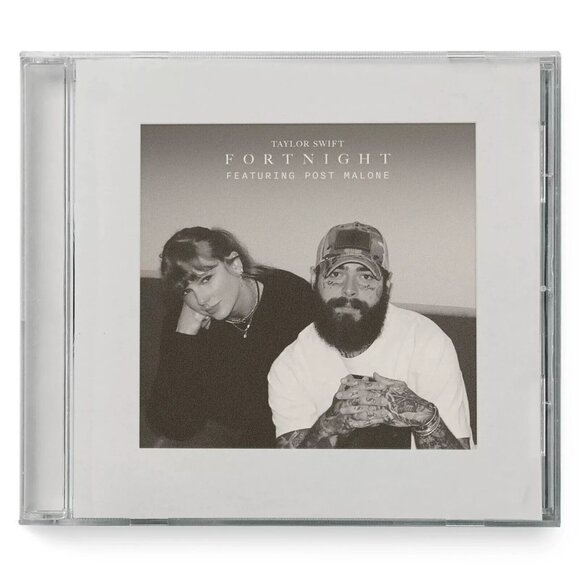 Taylor Swift CD single Fortnight The Tortured Poets Department Post Malone NEW - Picture 2 of 2